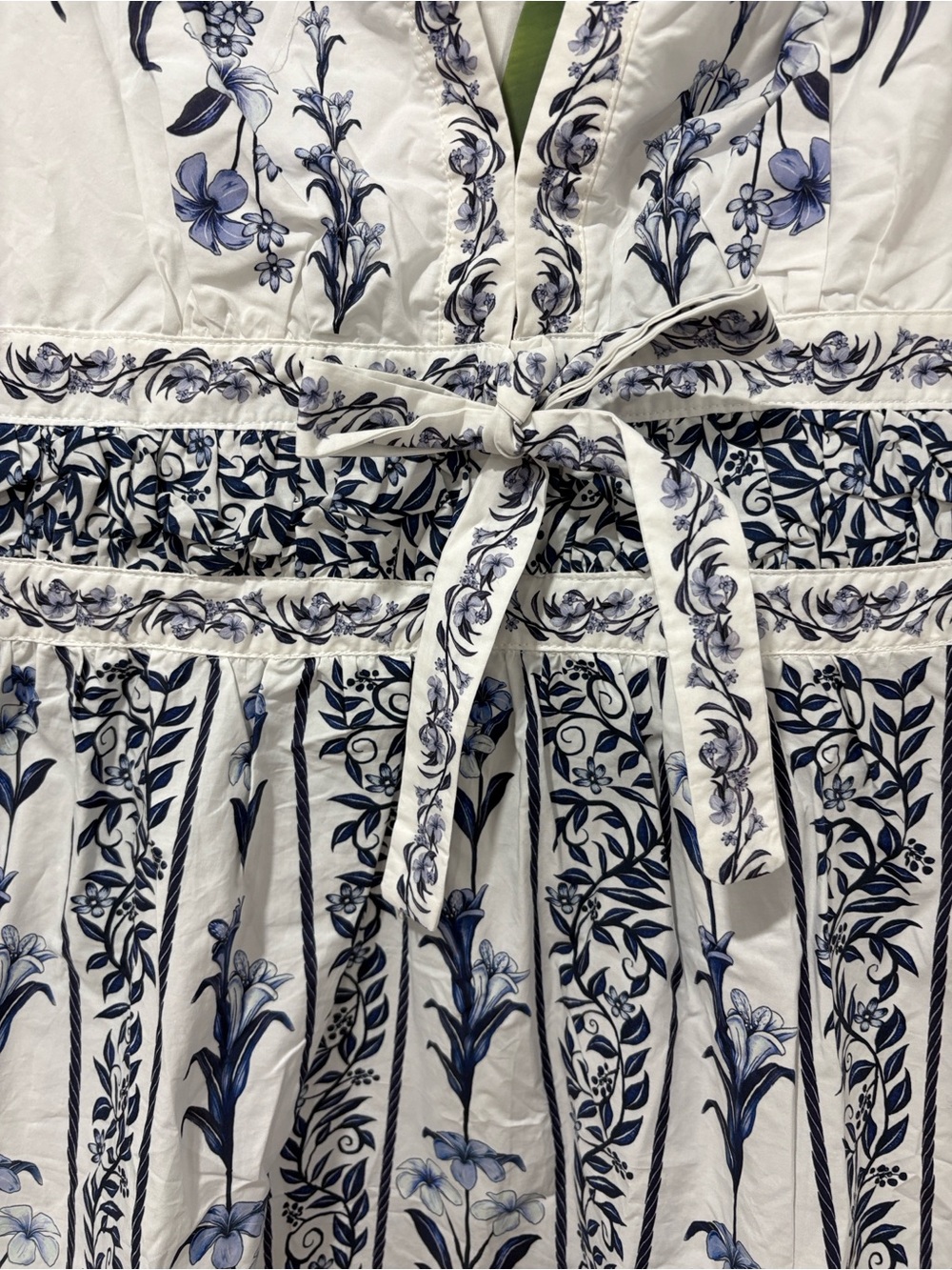 FARM Rio White & Navy Floral Embroidered Mini Dress - Picture 6 of 16